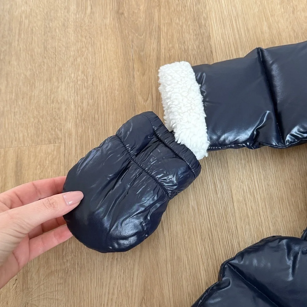 SAM. Unisex Blizzard Faux Shearling Puffer Snowsuit